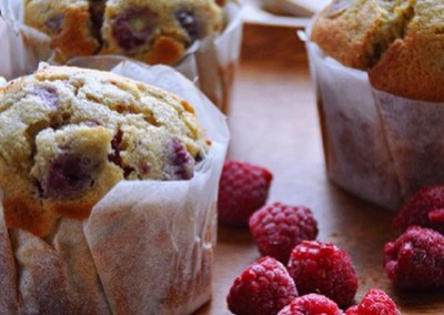 Raspberry Muffins