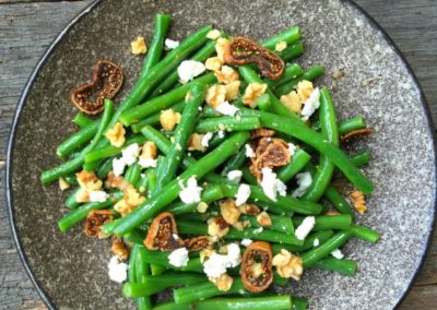 Bean, Walnut & Fig Salad