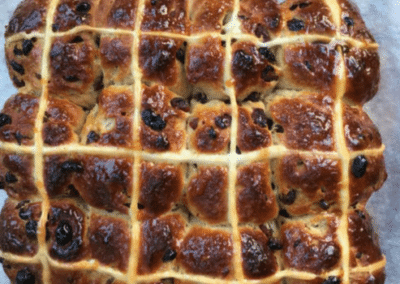 Healthy Hot Cross Buns