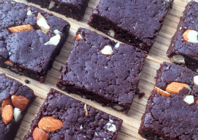 Raw Chocolate & Walnut Brownies