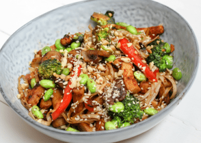 Vegetarian Soba Noodle Stir Fry