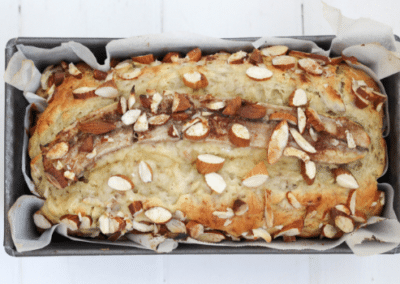 Banana & Almond Loaf