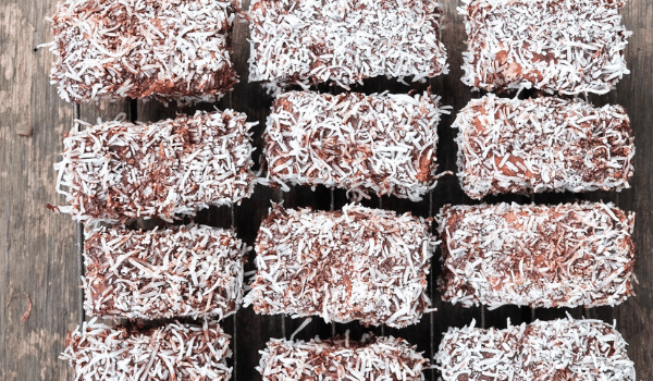 Dark Choc Lamingtons