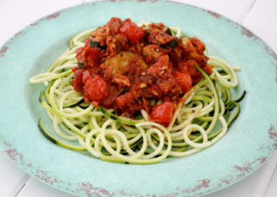 Chunky Tuna & Zoodle Pasta