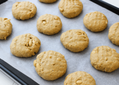 Peanut Butter Oat Cookies