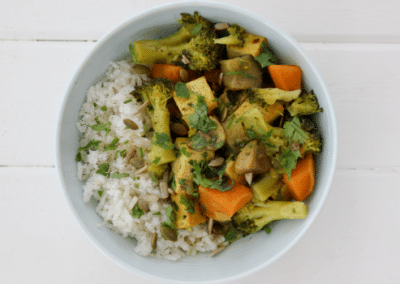 Thai Green Tofu Curry