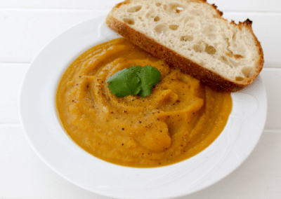 Spiced Roast Pumpkin Soup