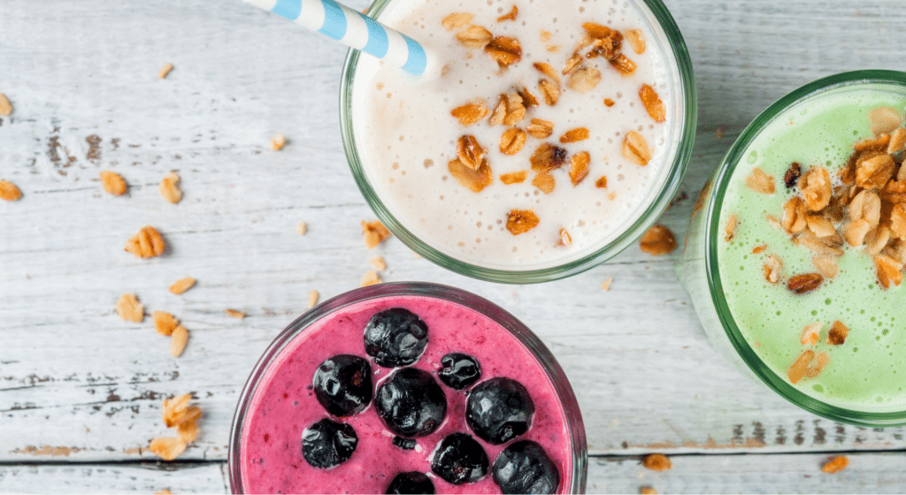 Breakfast smoothies